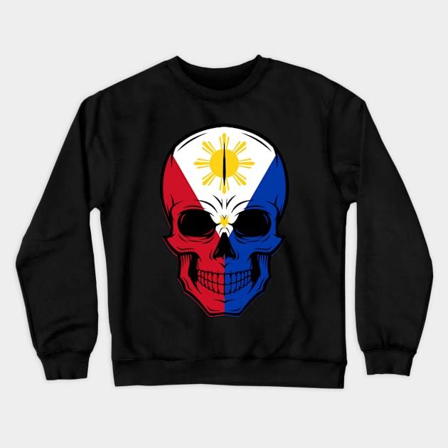 I am Philippine , he is Philippine skull ,I am from Philippines , i love you Philippines Crewneck Sweatshirt by ZACSHOPP